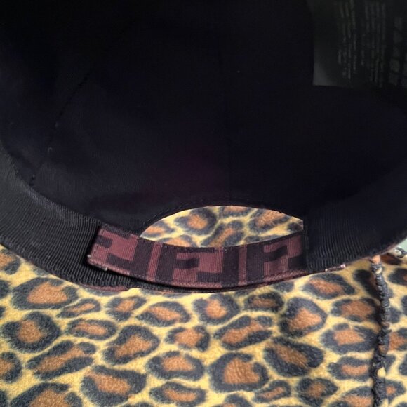 Fendi FF Zucca Print Baseball Cap Size 58cm Large